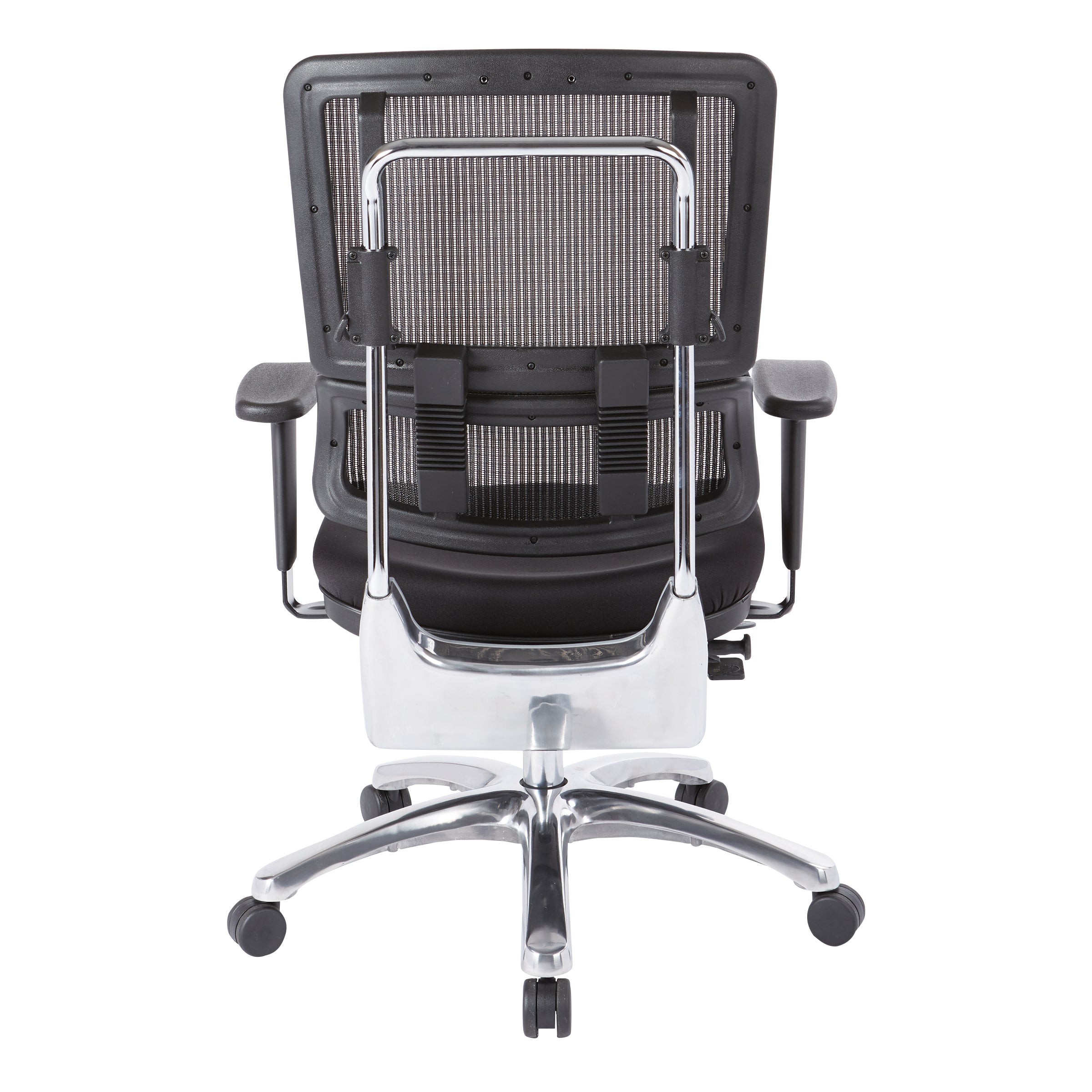 Vertical Black Mesh Back Chair